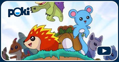 dynamons évolution sur poki.